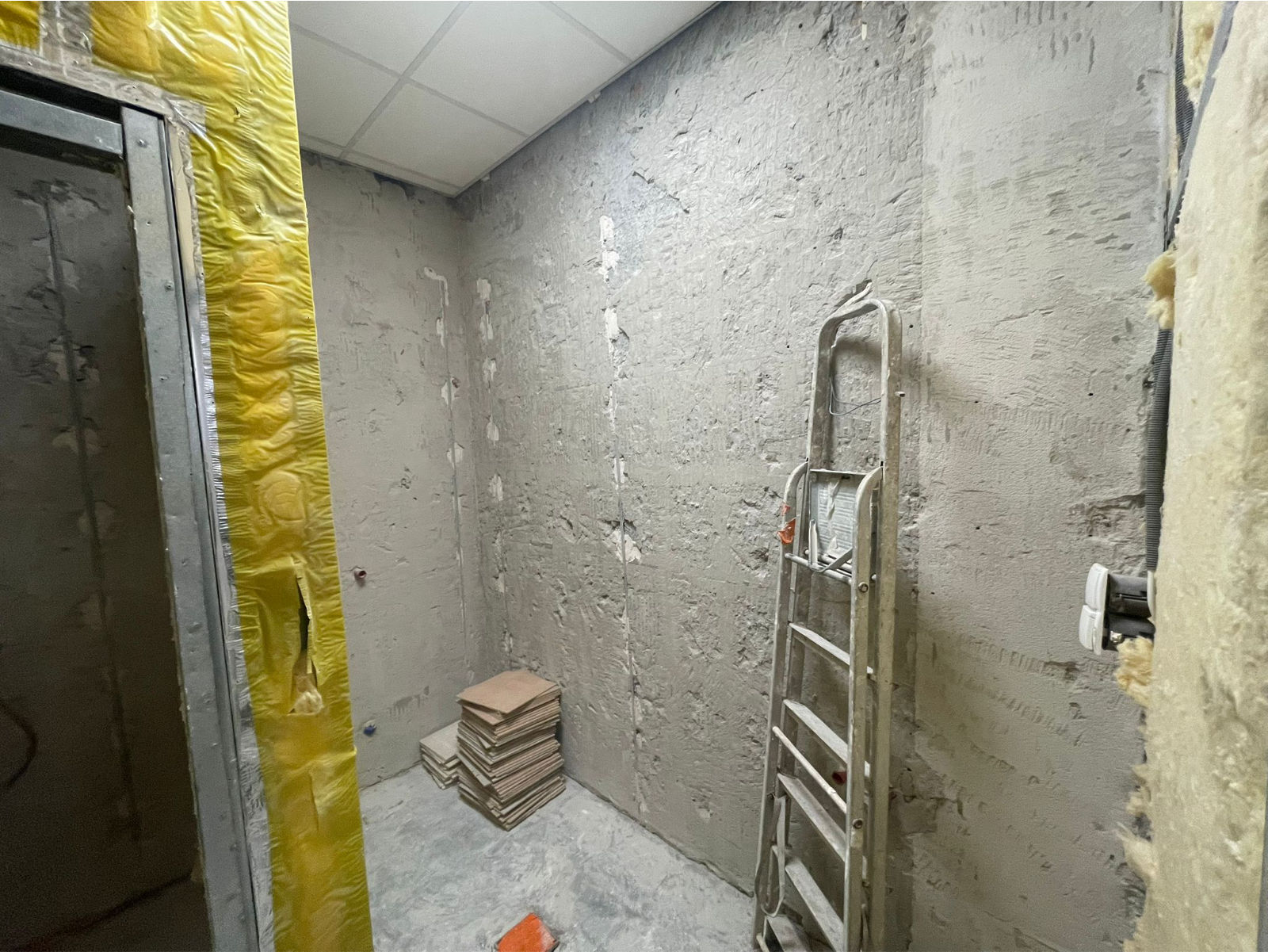 Remont w firmie ALPLA - postęp prac