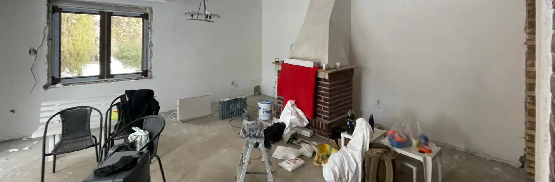 Rozpoczęliśmy prace remontowe w domku letniskowym w Janówku