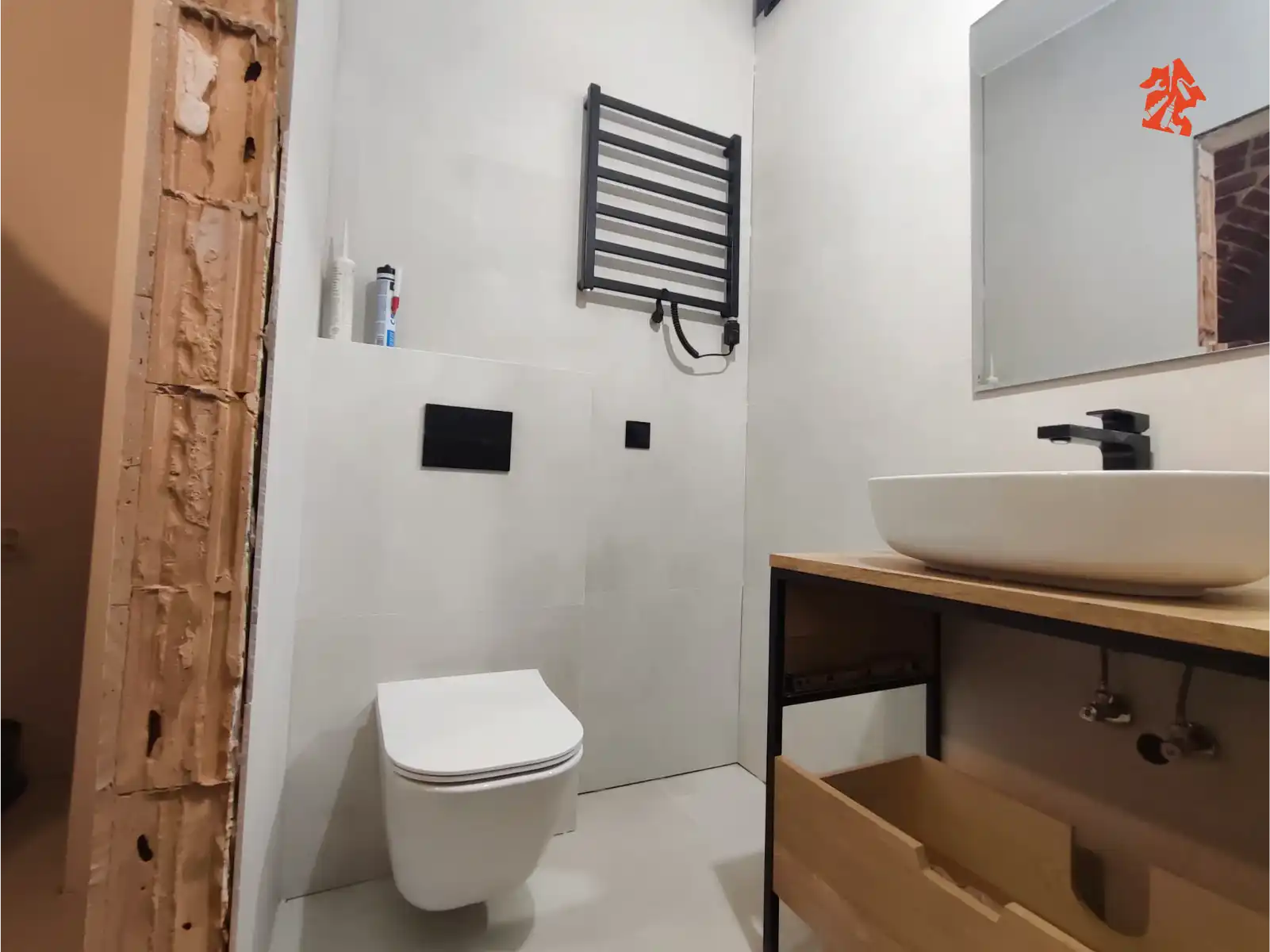 Remont domku letniskowego w Janówku - postęp prac