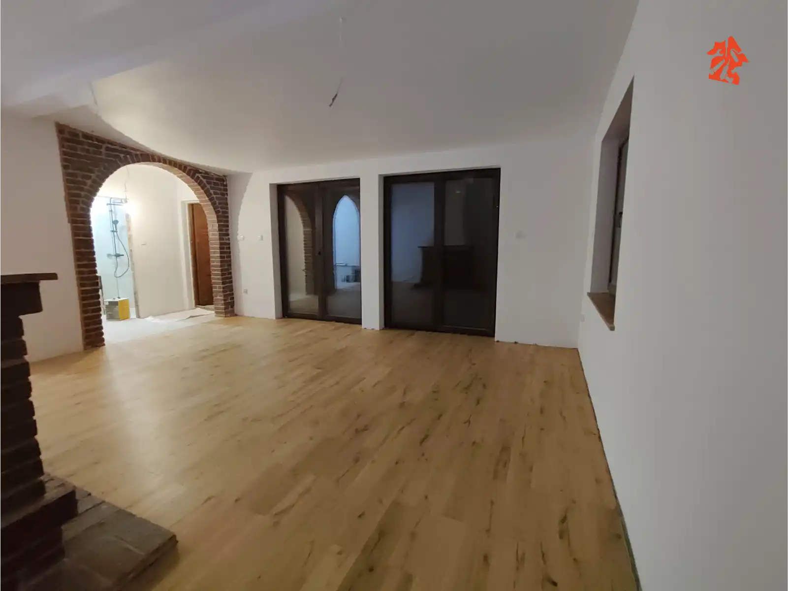 Remont domku letniskowego w Janówku - postęp prac