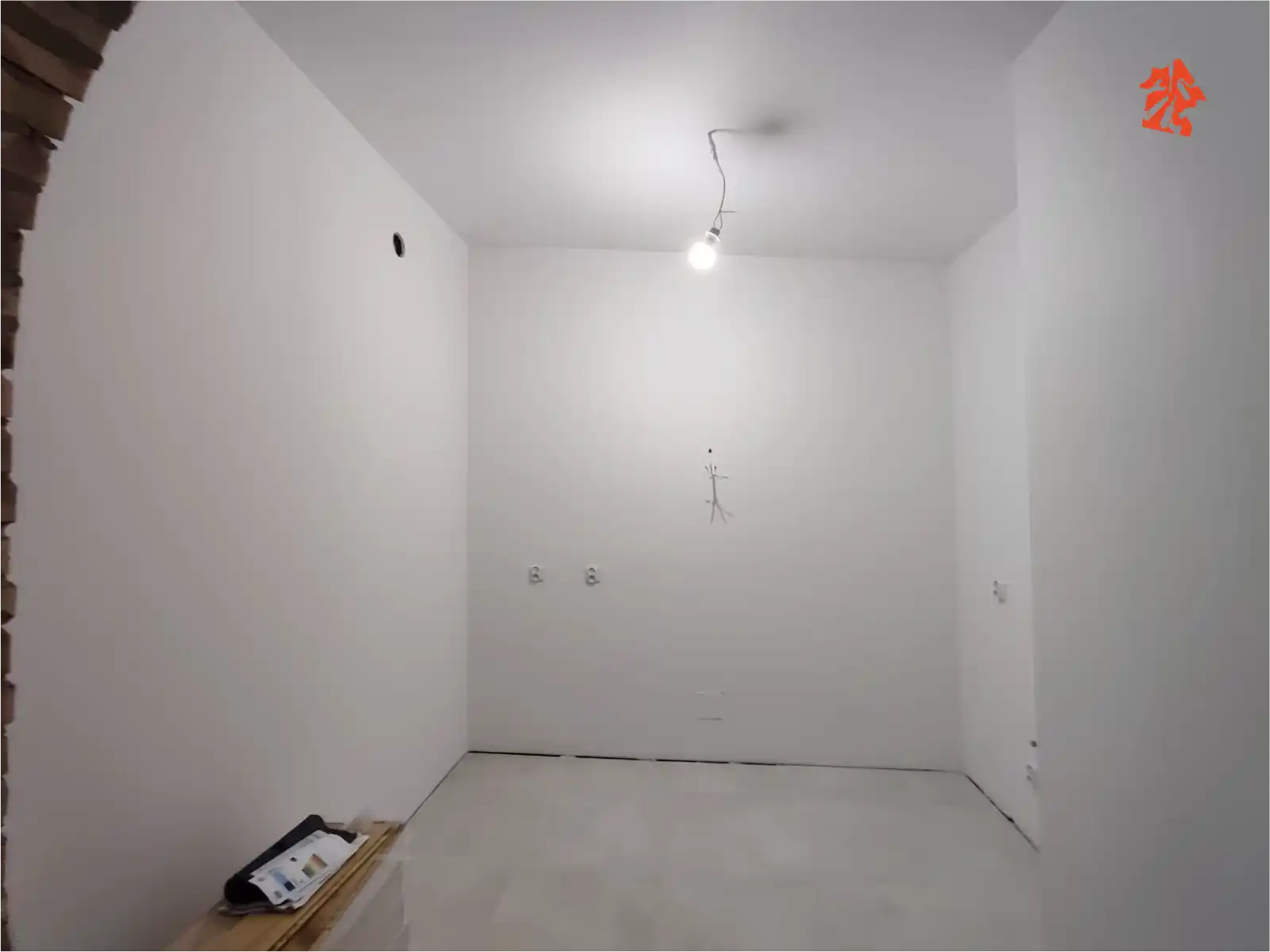 Remont domku letniskowego w Janówku - postęp prac